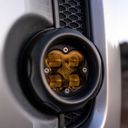 Baja Designs Toyota Squadron-R SAE Fog Pocket Light Kit - Toyota 2010-24 4Runner; 2012-23 Tacoma; 2014-21 Tundra