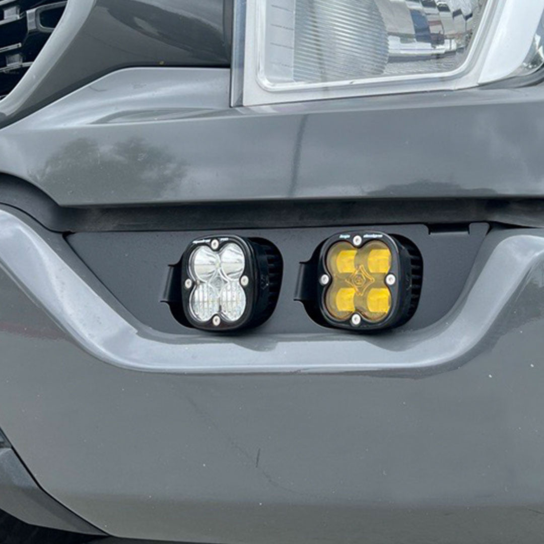 Baja Designs Ford Squadron SAE/Pro Fog Pocket Light Kit - Ford 2021-23 F-150; NOTE: w/o Daytime Running Lights (DRL)