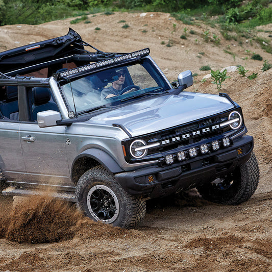 Baja Designs Ford XL Linkable Bumper Light Kit - Ford 2021-2025 Bronco; NOTE: w/ OE Plastic Bumper