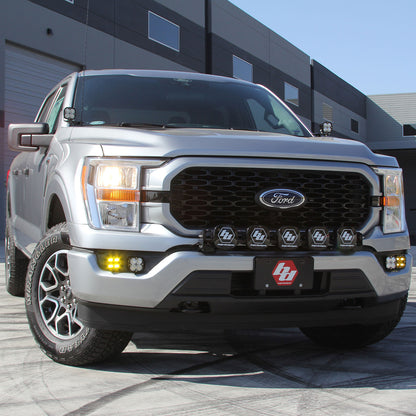 Baja Designs Ford Squadron SAE/Pro Fog Pocket Light Kit - Ford 2021-23 F-150; NOTE: w/ Daytime Running Lights (DRL)