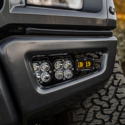 Baja Designs Ford Raptor Squadron/S2 SAE “Pro” Fog Pocket Light Kit - Ford 2017-20 F-150; NOTE: Raptor