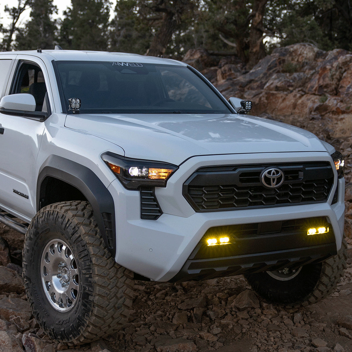 Baja Designs Toyota Tacoma Squadron Sport A-Pillar Kit - 2024-On Toyota Tacoma