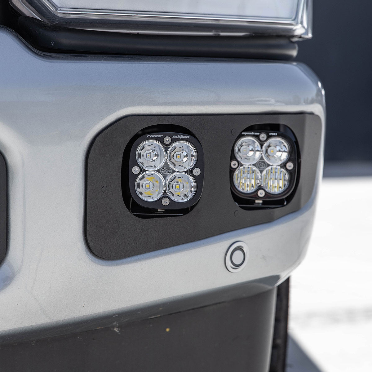 Baja Designs Ford Squadron Racer/Squadron Pro "Unlimited" Dual Fog Pocket Light Kit - Ford 2023-2025 F-250/350 Super Duty