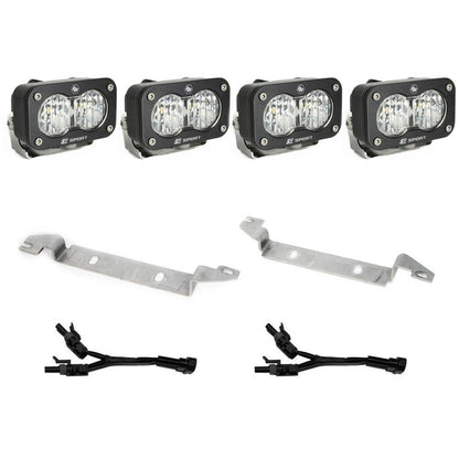 Baja Designs Toyota S2 Sport Dual Fog Pocket Light Kit - Toyota 2022-2025 Tundra