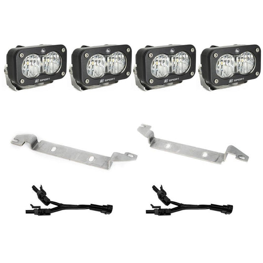 Baja Designs Toyota S2 Sport Dual Fog Pocket Light Kit - Toyota 2022-2025 Tundra