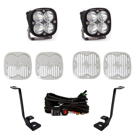 Baja Designs Ford Squadron Sport A-Pillar Light Kit - Ford 2021-22 F-150