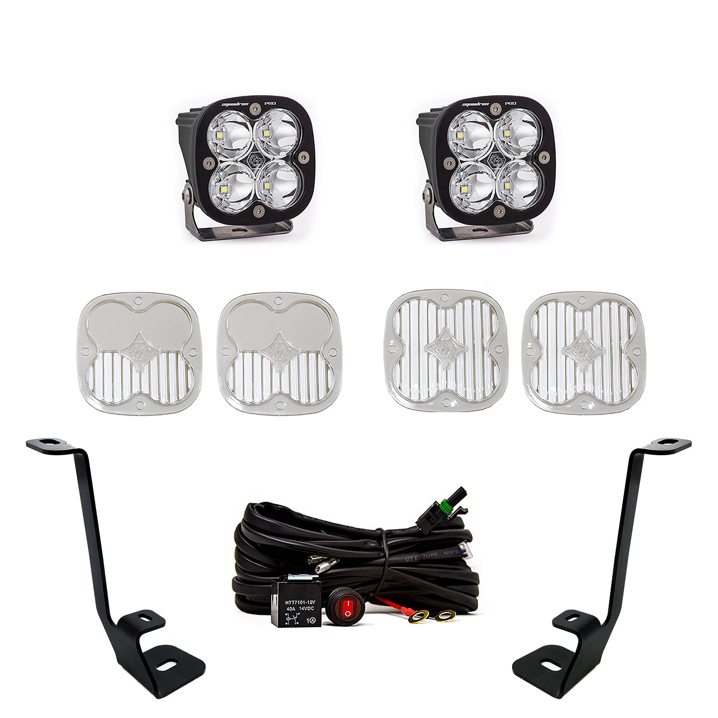 Baja Designs Ford Squadron Pro A-Pillar Light Kit - Ford 2021-22 F-150