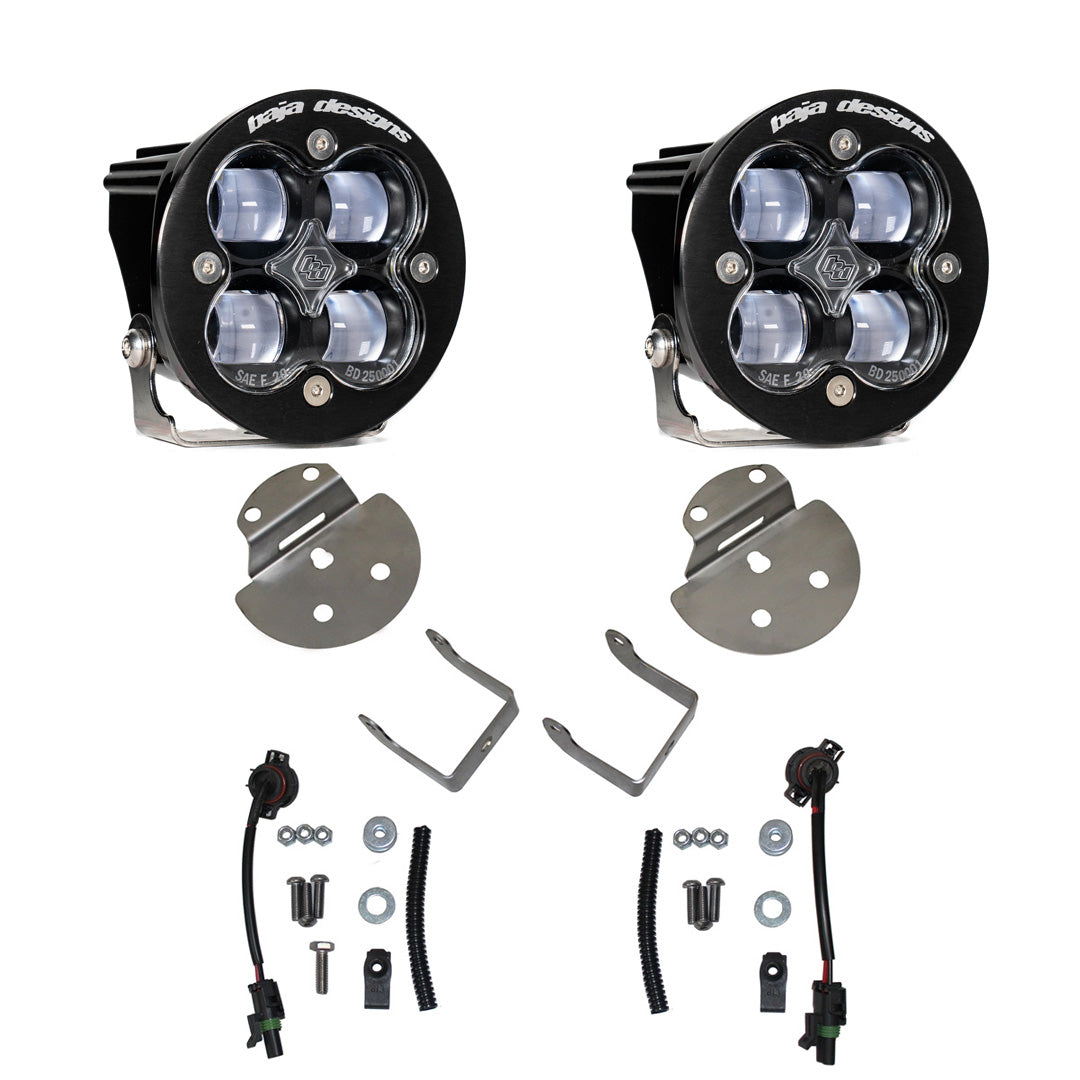 Baja Designs Chevy/GMC Squadron SAE Fog Pocket Light Kit - Chevy/GMC 2015-19 Colorado/Canyon / Silverado/Sierra 2500/3500HD