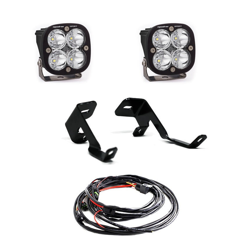 Baja Designs Ford Squadron Sport A-Pillar Light Kit - Ford 2015-2020 F-150; 2017-2020 F-150 Raptor