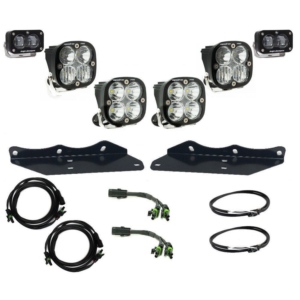 Baja Designs Ford Raptor Squadron/S2 SAE “Pro” Fog Pocket Light Kit - Ford 2017-20 F-150; NOTE: Raptor
