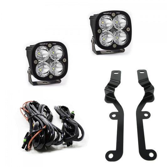 Baja Designs Chevy Squadron Pro A-Pillar Light Kit - Chevrolet 2019-24 Silverado 1500