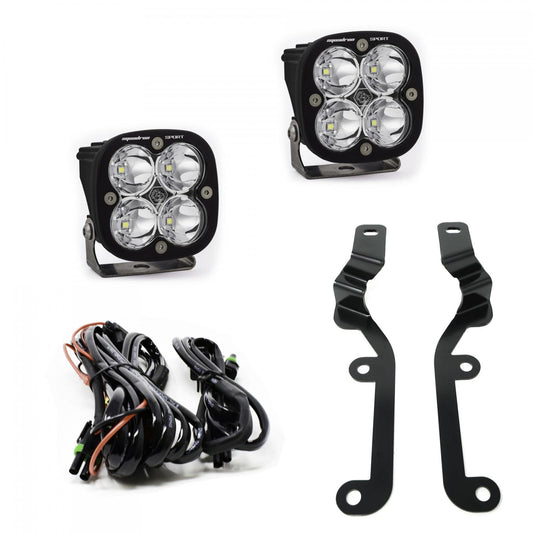 Baja Designs Chevy Squadron Sport A-Pillar Light Kit - Chevrolet 2019-24 Silverado 1500