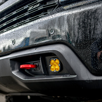 Baja Designs Chevy Squadron Sport Fog Pocket Light Kit - Chevy 2019-22 Silverado 1500 / 2020-22 2500HD/3500HD