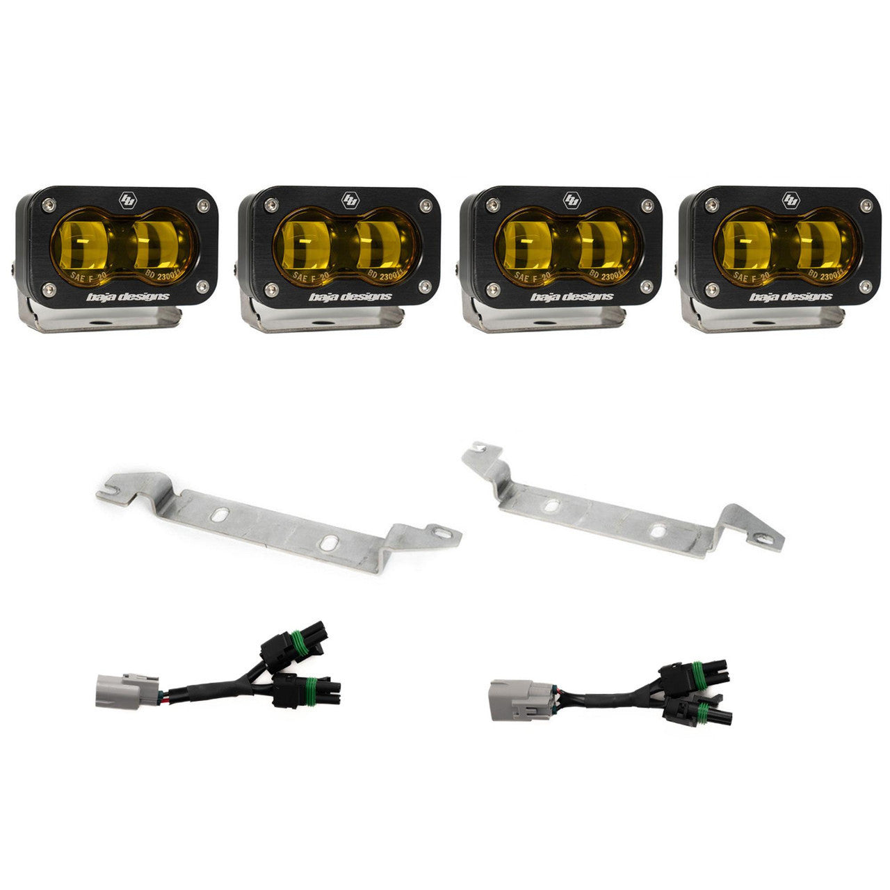 Baja Designs S2 SAE OEM Fog Light Replacement Kit - 2025-On Toyota 4Runner NOTE: TRD Pro/Trailhunter