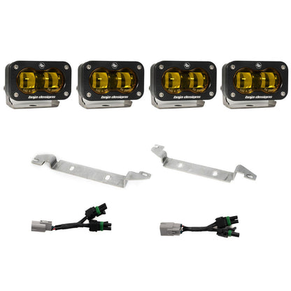 Baja Designs S2 SAE OEM Fog Light Replacement Kit - 2025-On Toyota 4Runner NOTE: TRD Pro/Trailhunter