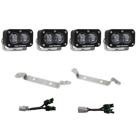 Baja Designs  S2 SAE OEM Fog Light Replacement Kit - 2024-On Toyota Tacoma NOTE: TRD Pro/Trailhunter