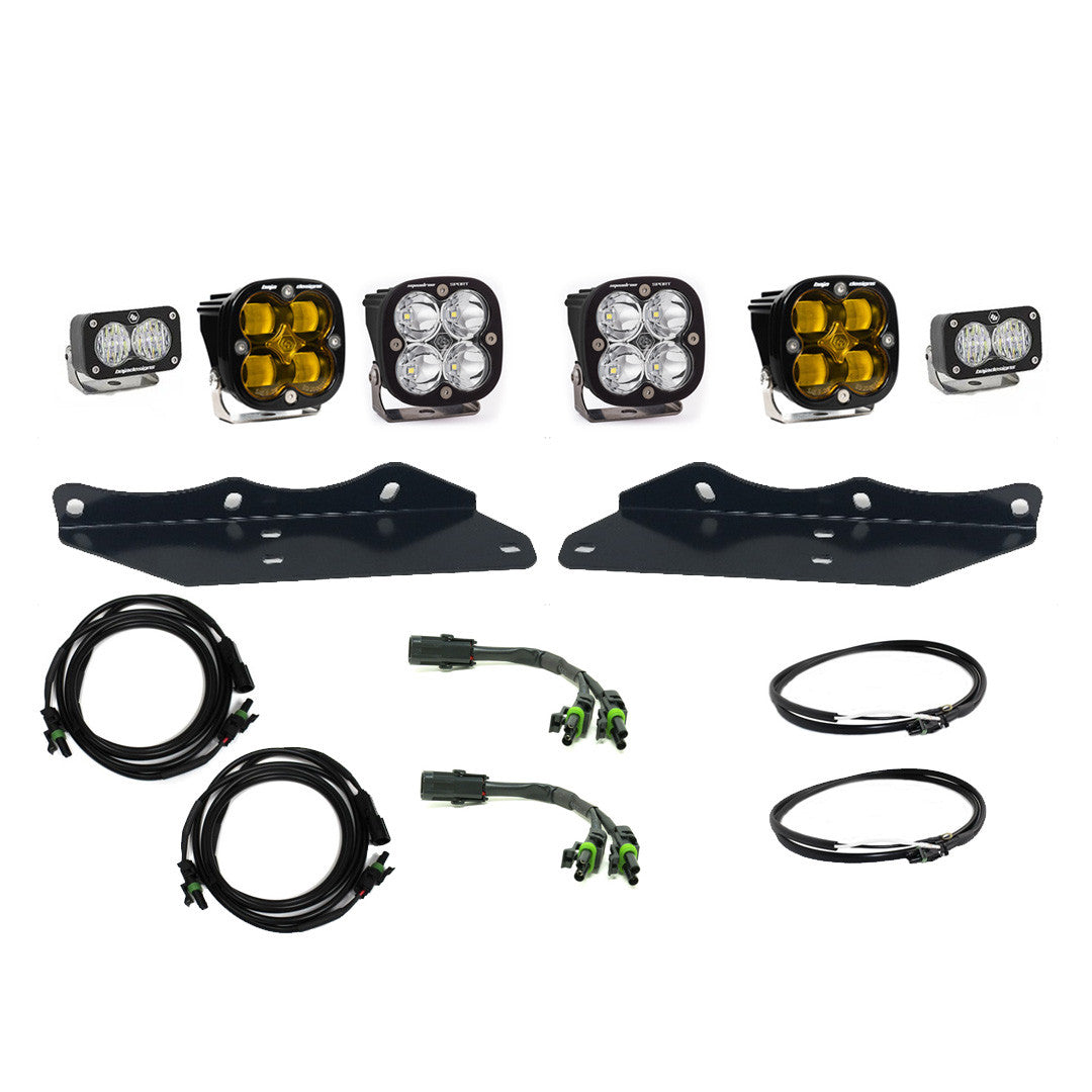 Baja Designs Ford Squadron SAE/S2 Fog Pocket Light Kit - Ford 2017-20 F-150; NOTE: Raptor