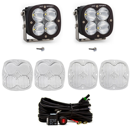 Baja Designs Ford XL Sport A-Pillar Light Kit - Ford 2021-2025 Bronco; 2022-2025 Bronco Raptor