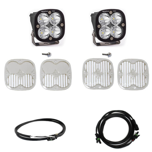 Baja Designs Ford Squadron Pro A-Pillar Light Kit - Ford 2021-2025 Bronco; 2022-2025 Bronco Raptor