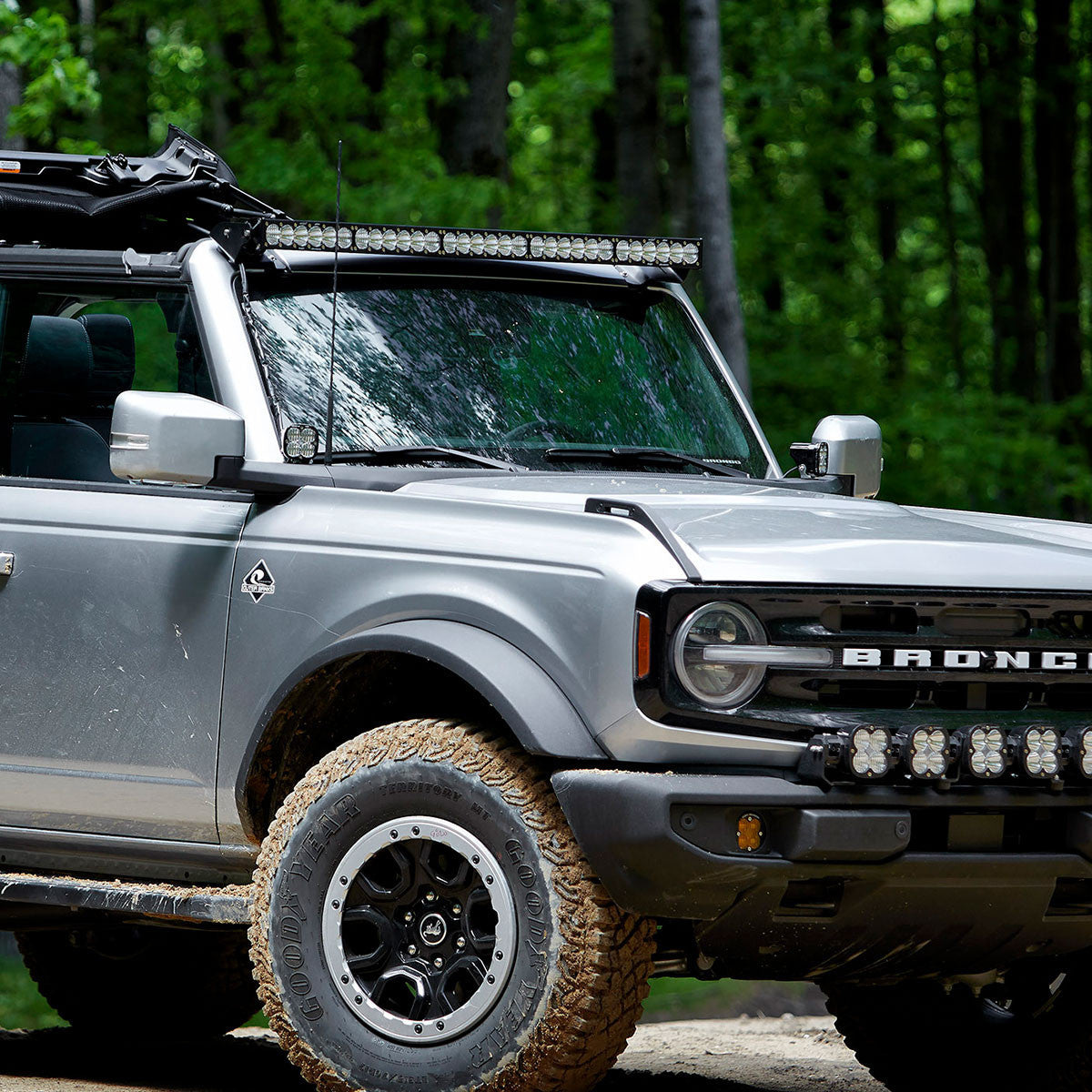 Baja Designs Ford OnX6+ 50 Inch Roof Mount Light Kit - Ford 2021-2025 Bronco; 2022-2025 Bronco Raptor