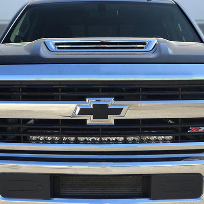 Baja Designs Chevy OnX6+ 30 Inch Grille Light Bar Kit - Chevy 2017 Silverado 2500HD/3500HD