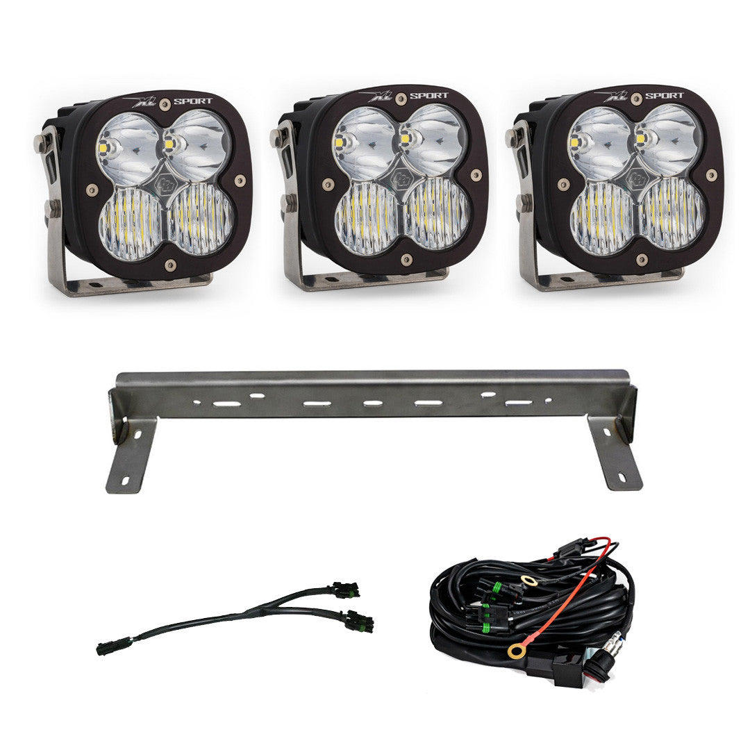 Baja Designs Chevy XL Sport Bumper Kit - Chevy 2015-2019 Silverado 2500/3500 HD