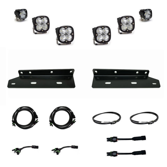 Baja Designs Ford Squadron Sport/S1 Fog Pocket Light Kit - Ford 2021-2025 F-150; NOTE: Raptor