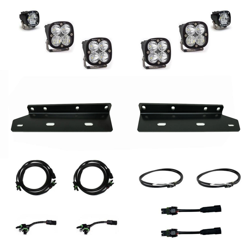 Baja Designs Ford Squadron Pro/S1 Fog Pocket Light Kit - Ford 2021-2025 F-150; NOTE: Raptor