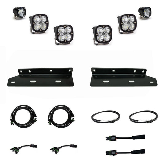 Baja Designs Ford Squadron Pro/S1 Fog Pocket Light Kit - Ford 2021-2025 F-150; NOTE: Raptor