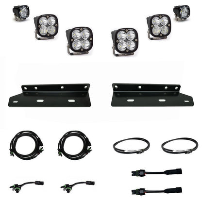 Baja Designs Ford Squadron Unlimited/S1 Fog Pocket Light Kit - Ford 2021-2025 F-150; NOTE: Raptor