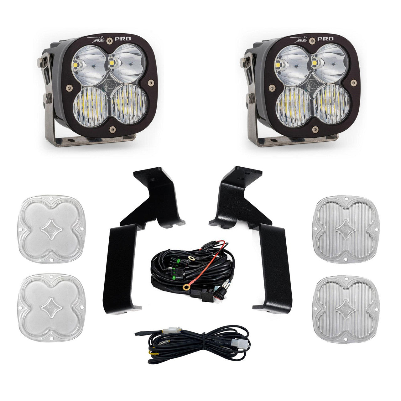 Baja Designs Ford XL Pro A-Pillar Light Kit - 2021-2025 Ford Raptor / Raptor R / Raptor 37