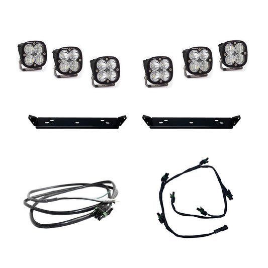 Baja Designs Ford Squadron Sport Behind Grille Light Kit - Ford 2021-2025 F-150 Raptor, 2024-2025 F-150 Raptor 37/R