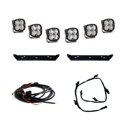 Baja Designs Ford Squadron Pro Behind Grille Light Kit - Ford 2021-2025 F-150 Raptor, 2024-2025 F-150 Raptor 37/R