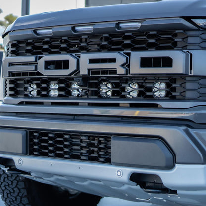 Baja Designs Ford Squadron Pro Behind Grille Light Kit - Ford 2021-2025 F-150 Raptor, 2024-2025 F-150 Raptor 37/R