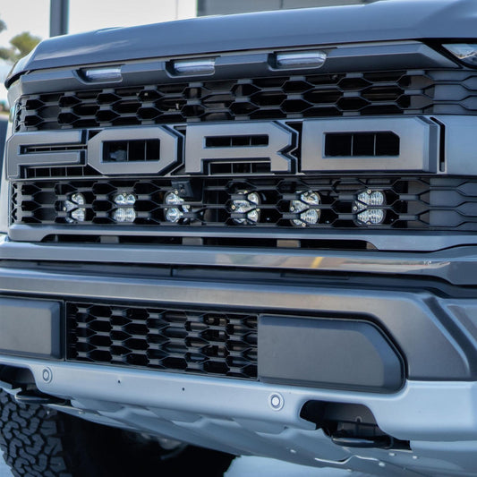 Baja Designs Ford Squadron Pro Behind Grille Light Kit - Ford 2021-2025 F-150 Raptor, 2024-2025 F-150 Raptor 37/R