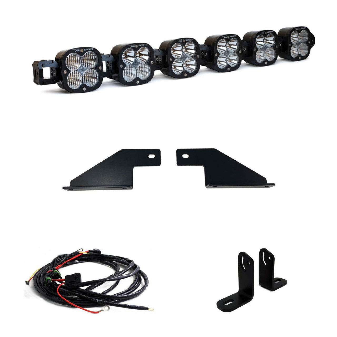 Baja Designs Ford XL Linkable Bumper Light Kit - Ford 2021-2025 F-150 Raptor