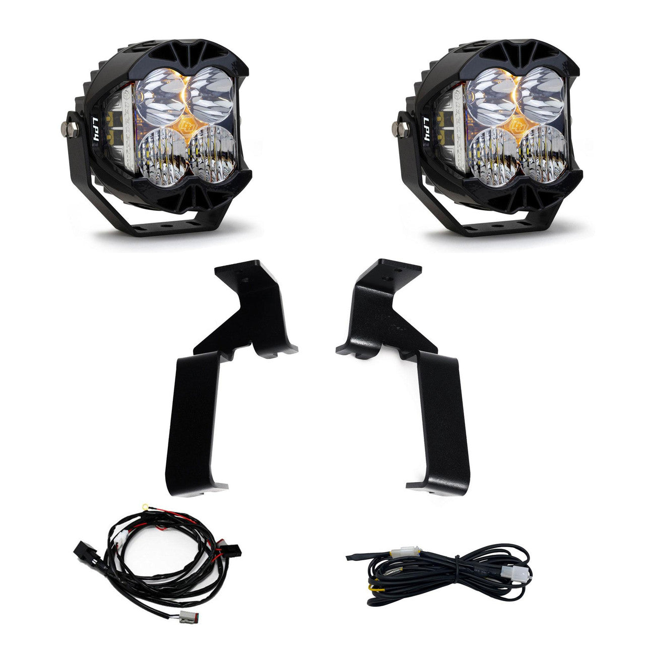 Baja Designs Ford LP4 Pro A-Pillar Light Kit - 2021-2025 Ford Raptor / Raptor R / Raptor 37