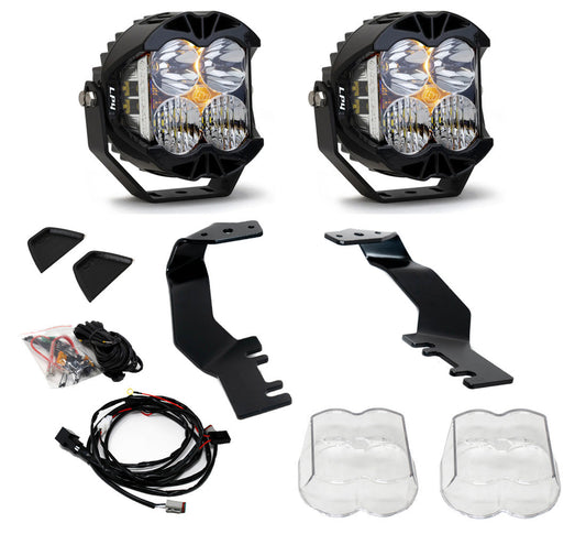 Baja Designs Toyota LP4 Pro A-Pillar Light Kit - Toyota 2022-2025 Tundra, 2023-2025 Sequoia