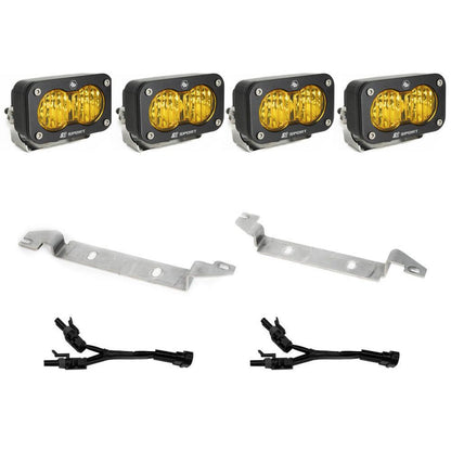 Baja Designs Toyota S2 Sport Dual Fog Pocket Light Kit - Toyota 2022-2025 Tundra