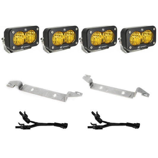 Baja Designs Toyota S2 Sport Dual Fog Pocket Light Kit - Toyota 2022-2025 Tundra