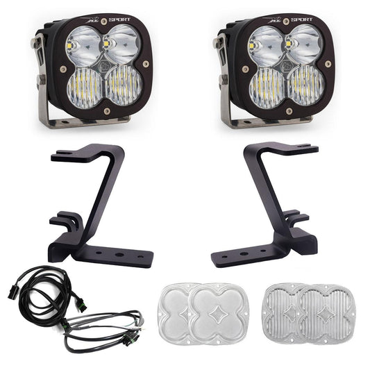 Baja Designs Ford XL Sport A-Pillar Light Kit - Ford 2023-2025 F-250/350 Super Duty