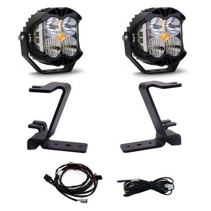 Baja Designs Ford LP4 A-Pillar Light Kit - Ford 2023-2025 F-250/350 Super Duty
