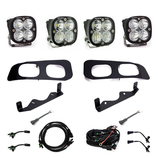 Baja Designs Ford Squadron Sport Dual Fog Pocket Light Kit - Ford 2023-2025 F-250/350 Super Duty
