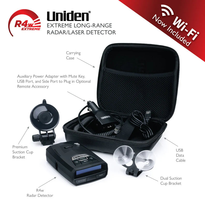 R4w Extreme Long-Range Radar/Laser Detector