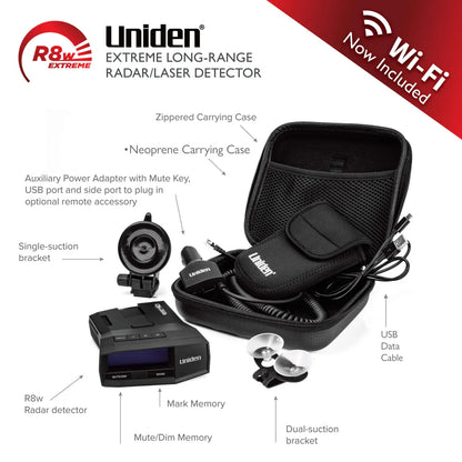 R8w Extreme Long-Range Laser/Radar Detector